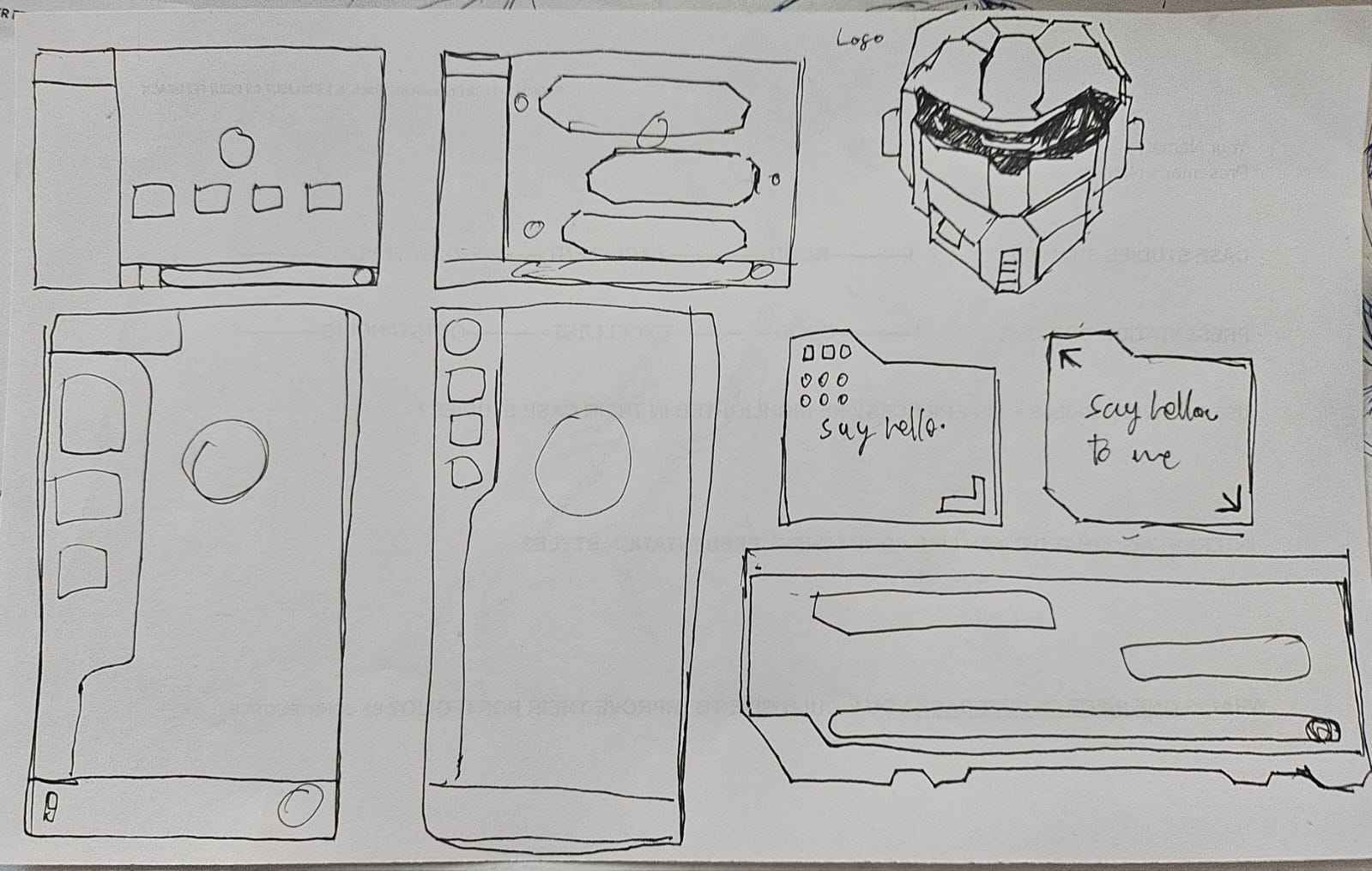Initial Sketches